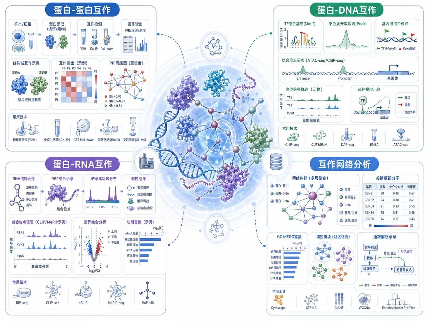 分子互动组学