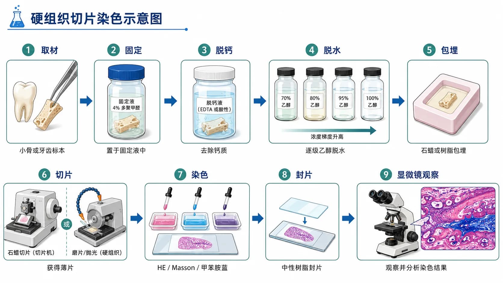 硬组织切片染色