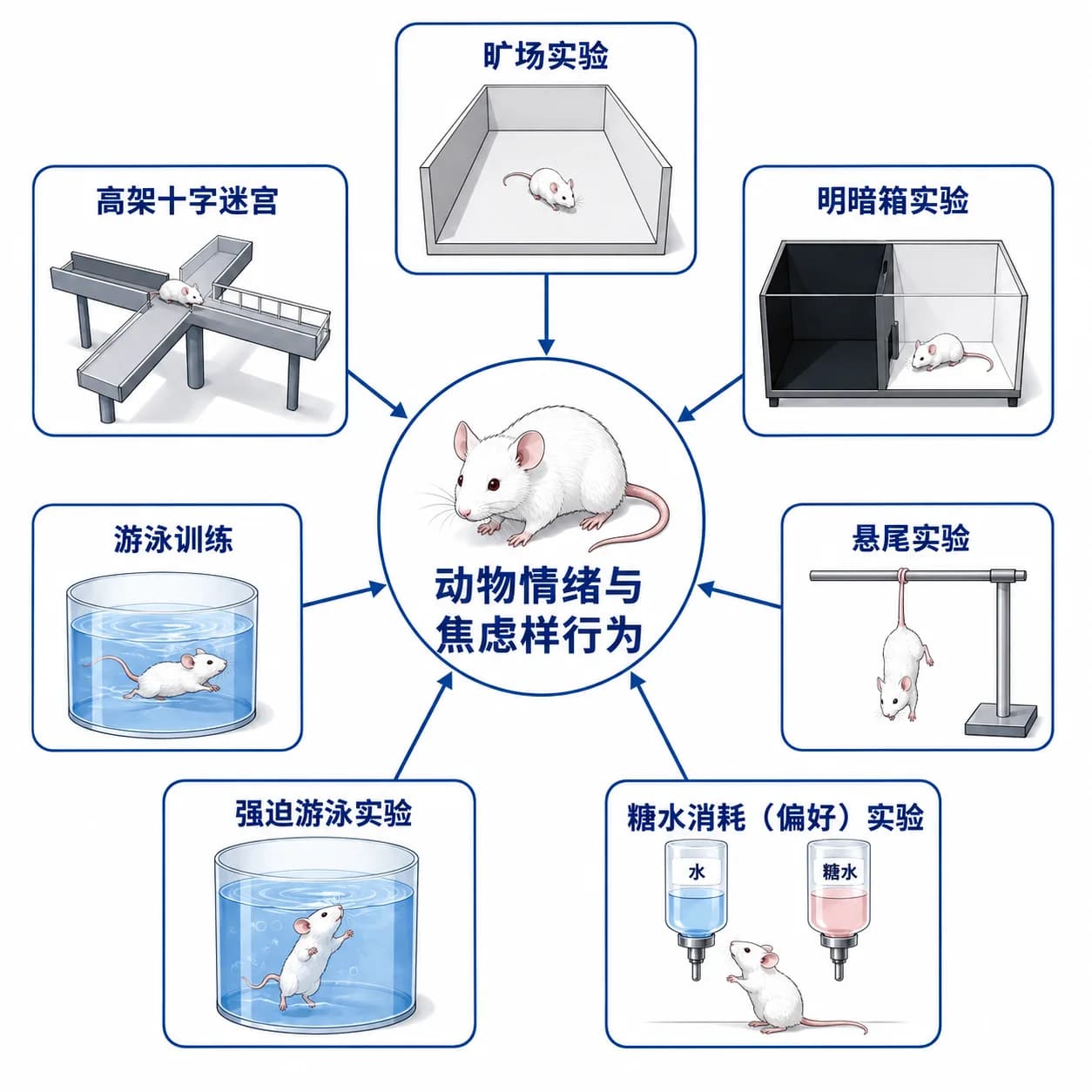 情绪与焦虑行为模型