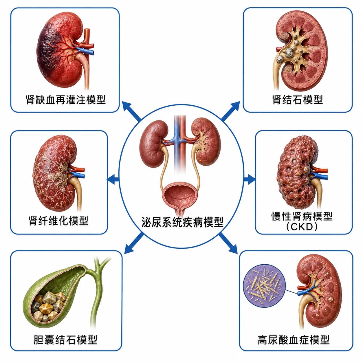 泌尿系统疾病模型
