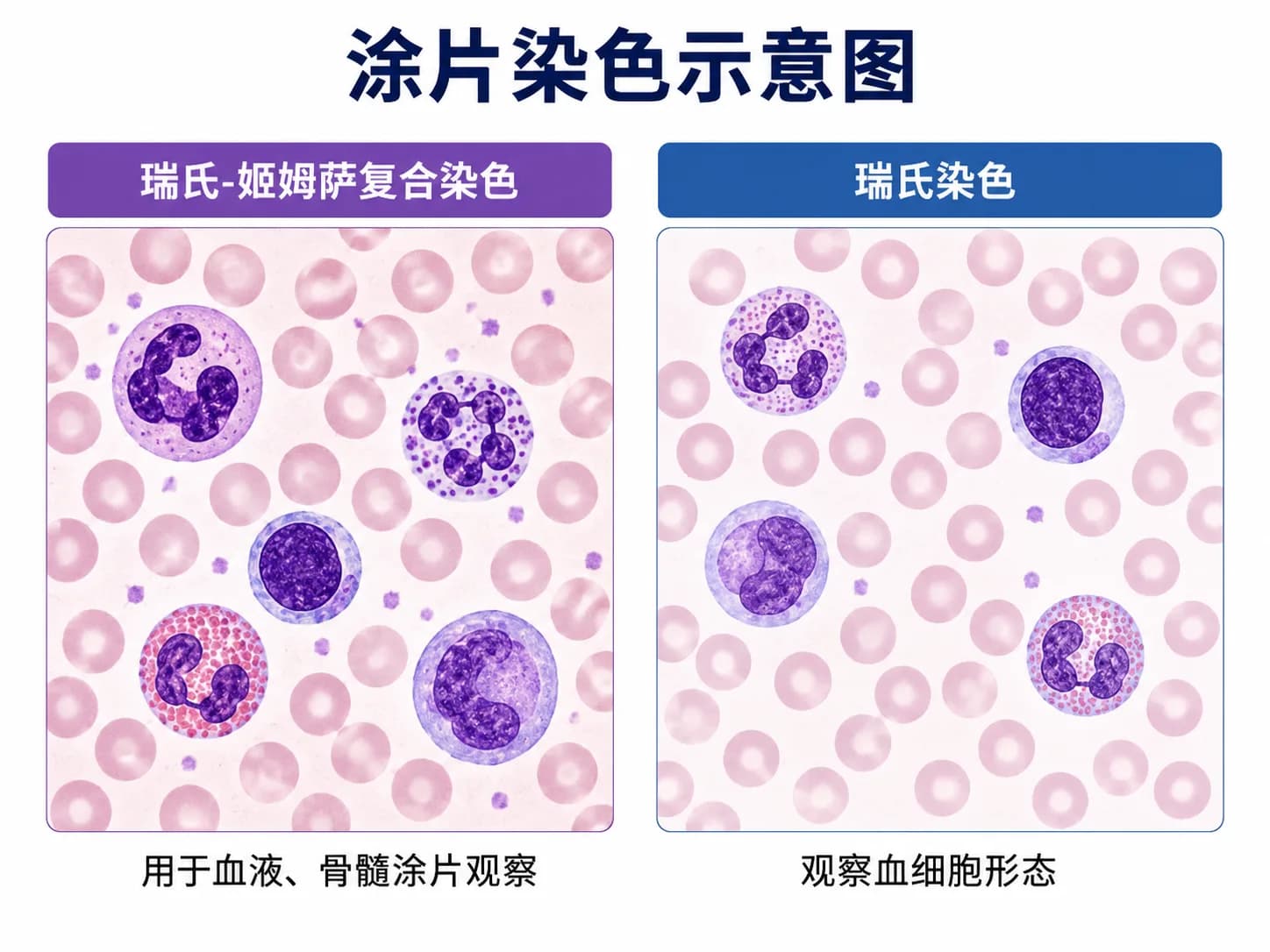 涂片染色