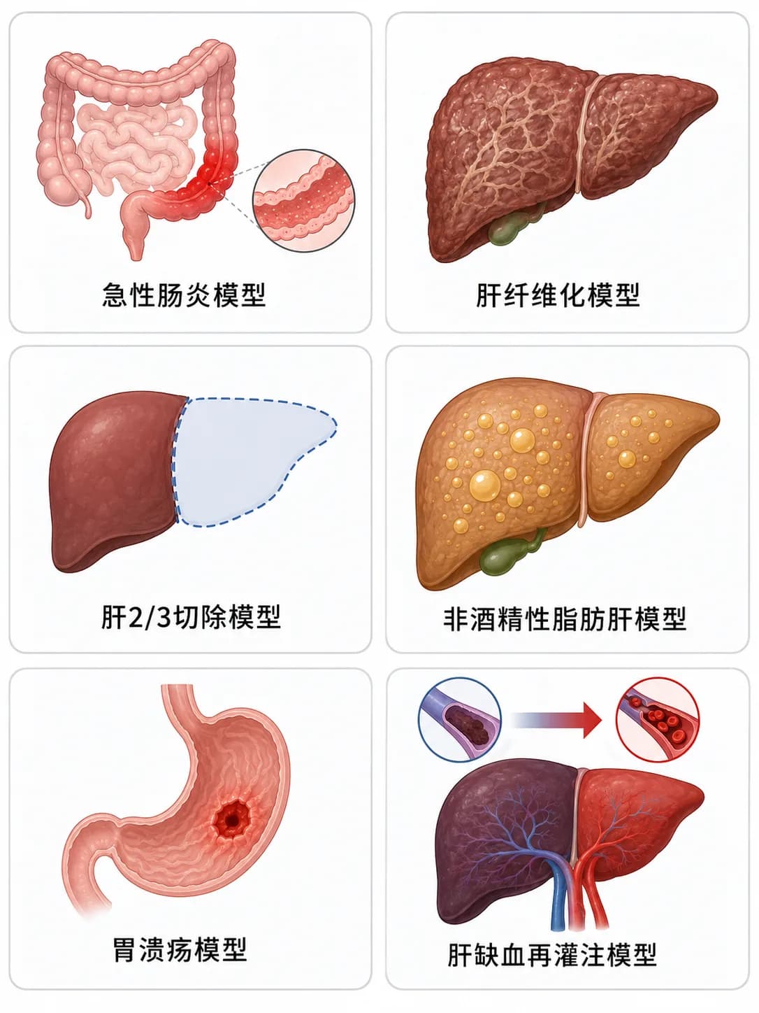 消化-肝病模型